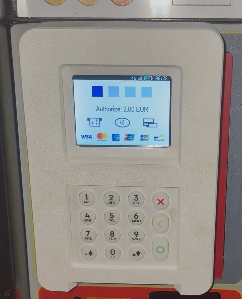 Datáfono contactless